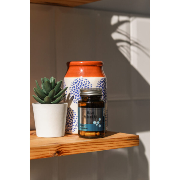 Дієтична добавка з гіалуроновою кислотою та вітаміном C Orzax Ocean Hyaluronic Acid 150 мг, 30 капсул